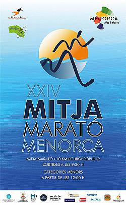 XXIV Mitja Marató Menorca + 10 km + Cursa Popular 2024